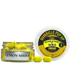 Dumbells Fluo Pop Up 8mm Lemon Shock MINIS