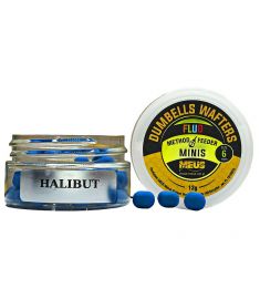 Dumbells Fluo Wafters 6mm Halibut MINIS