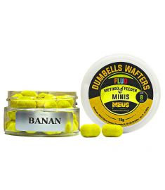Dumbells Fluo Wafters 8mm Banan MINIS