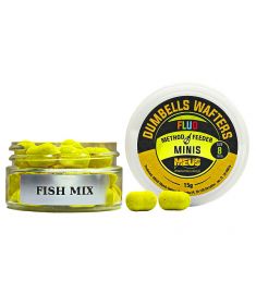 Dumbells Fluo Wafters 8mm Fish Mix Minis