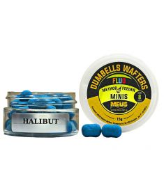 Dumbells Fluo Wafters 8mm Halibut MINIS