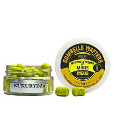 Dumbells Fluo Wafters 8mm Kukurydza MINIS