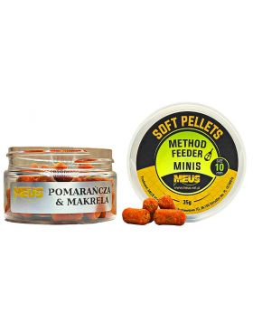 Soft Pellets 10mm Pomarańcza & Makrela MINIS